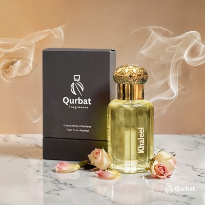 Qurbat Khaleel Attar | Luxury Perfume Oil | 12+ Hours Lasting | 6 ml Attar (Aromatic, Citrusy, Earthy, Floral & Woody)