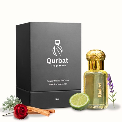 Qurbat Khaleel Attar | Luxury Perfume Oil | 12+ Hours Lasting | 6 ml Attar (Aromatic, Citrusy, Earthy, Floral & Woody)