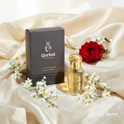 Qurbat White Oud Attar | Luxury Perfume Oil | 12+ Hours Lasting